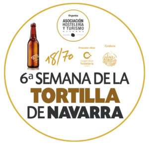 Logo redondo de la 6ª Semana de la Tortilla Navarra