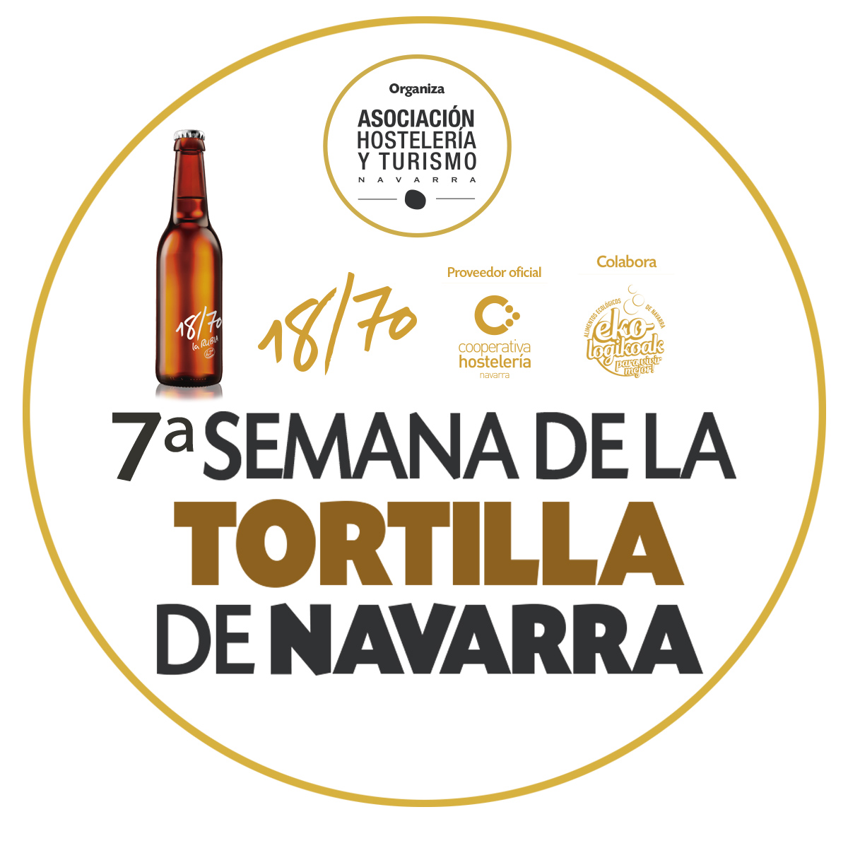 Logo 7ª Semana de la Tortilla Navarra
