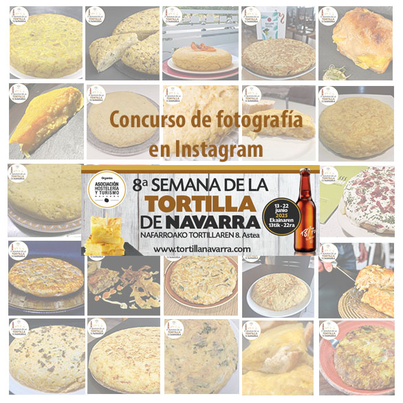 Collage fotos tortillas como publicidad del Concurso de Fotografía en instagram