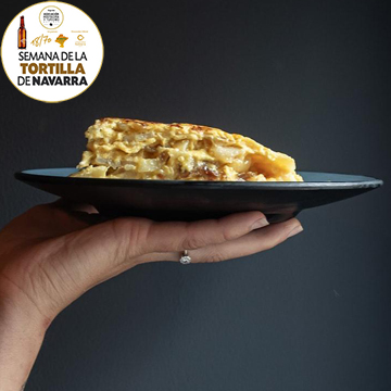 Tortilla de patata tradicional del Bar Aliados