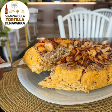 totilla de patata Pulpolioli del Bar El Secreto de Ripa en burlada