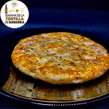 Tortilla con trufa de la Vieja Iruña de Pamplona